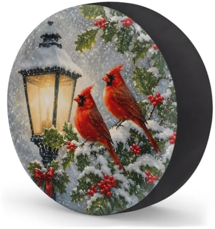 Christmas Spare Tire Cover Waterproof Dust-Proof Spare Wheel Covers - Image 2