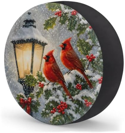 Christmas Spare Tire Cover Waterproof Dust-Proof Spare Wheel Covers - Image 2