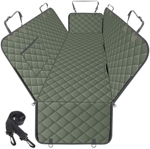 Waterproof Dog Car Seat Cover for Back Seat, Pet Hammock- S by NECKORY