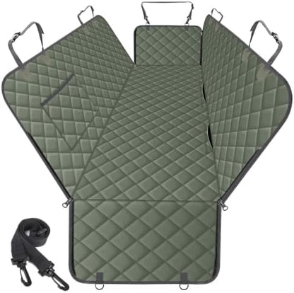 Waterproof Dog Car Seat Cover for Back Seat, Pet Hammock- S by NECKORY