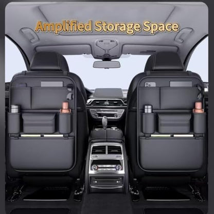 KOVOA Premium Leather Car Seat Organizer - Image 5