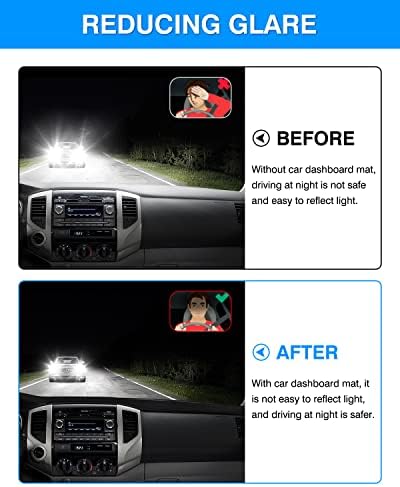 Autorder Dashboard Cover Mat for 2005-2015 Toyota Tacoma Pickup Accessories - Image 4