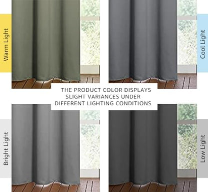 NICETOWN Thermal Insulated Curtains, 2 Panels, W42 x L84-inch - Image 3