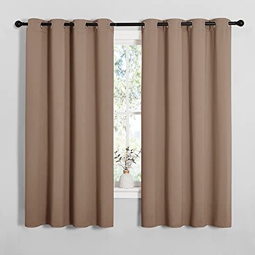 NICETOWN Cappuccino Blackout Curtains - Image 2