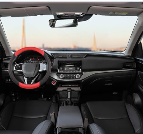 GIANT PANDA Microfiber Leather Steering Wheel Cover - Image 6