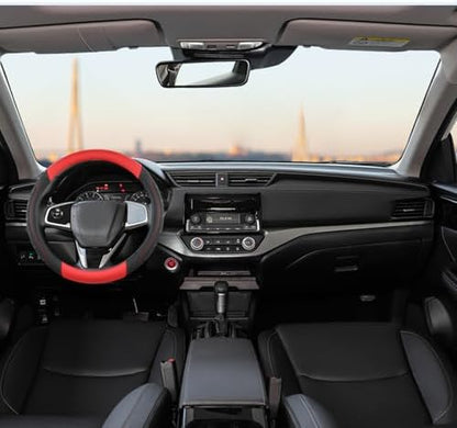 GIANT PANDA Microfiber Leather Steering Wheel Cover - Image 6