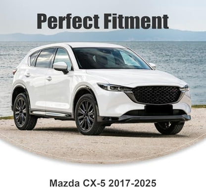 Door Sill Protector for Mazda CX5 2017-2025 Stainless Steel Door Sill Guard - Image 2