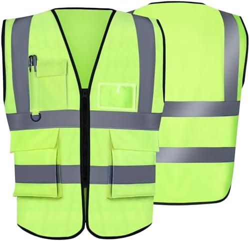 XPCARE Reflective Safety Vests For Women Men, High Visibility Security Vest by XPCARE