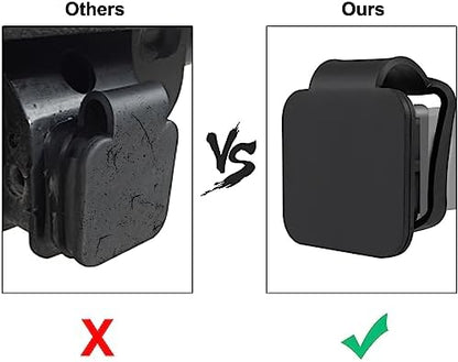 2PCS 2 inch Hitch Tube Plug Trailer Hitch Cover Fits 2x2 inch Receivers Tubes - Image 4