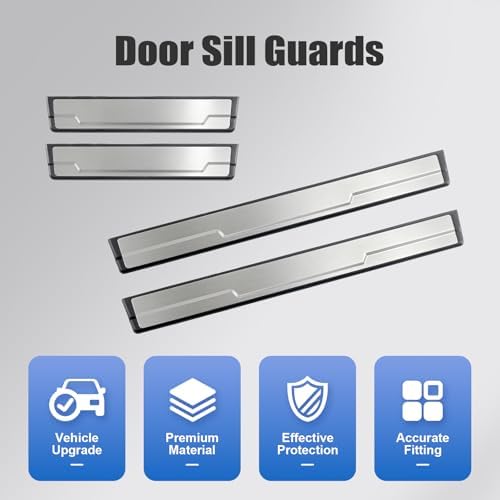 Door Sill Protector for Mitsubishi Outlander 2008-2025 Door Sill Guard - Image 4