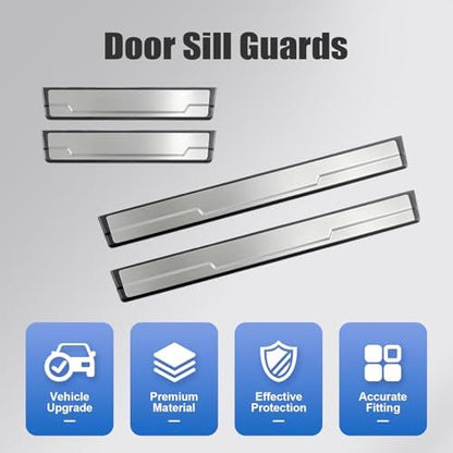 Door Sill Protector for Mitsubishi Outlander 2008-2025 Door Sill Guard - Image 4