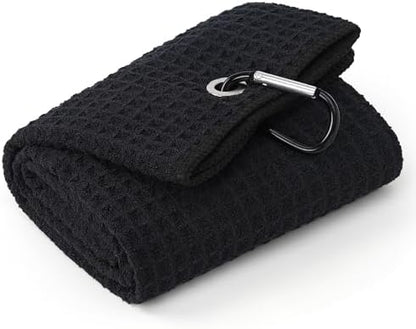 Mile High Life Golf Towel 16x24 inch, Upgraded Large Waffle Weave by MileHighLife