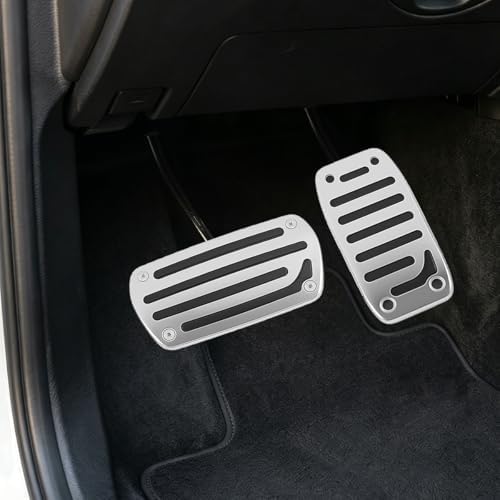 2PCS Car Pedal Pads Set, Stainless Steel Anti-Slip Vehicle Automatic - Image 5