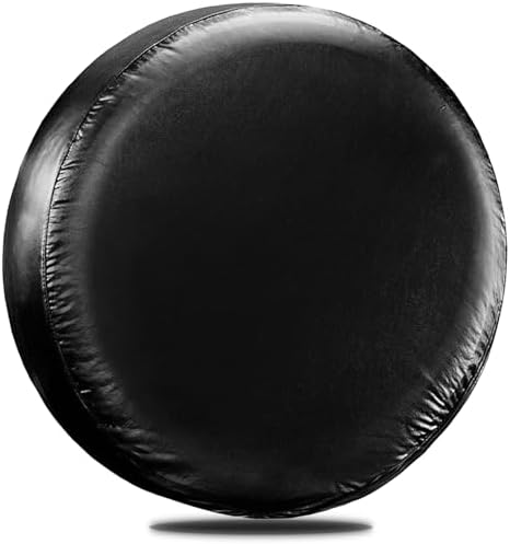 17 inch PU Leather Soft Trailer Spare Tire Cover Fit by WSSROGY%C3%97LAMEA