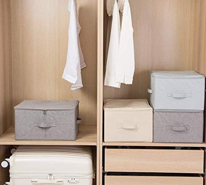3-Pack Collapsible & Stackable Rigid Storage Organizer Bins - Image 6