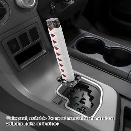 KVAEY Samurai Sword Shift Knob, Automotive Katana Manual Transmission Gear - Image 6