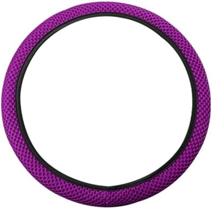 Moly Magnolia 15 Inch Steering Wheel Cover, Microfiber Ice Silk - Image 7