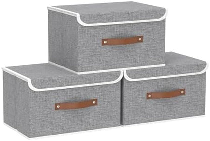 Yawinhe Collapsible Storage Bins, 13.0x9.0x7.9in by Yawinhe