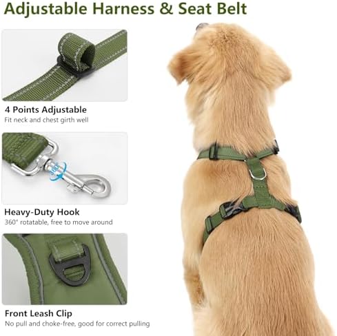VavoPaw Dog Seat Belt Vest Harness - Image 4