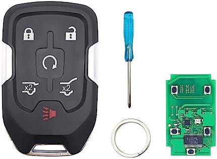 Smart Key Fob for 2015-2020 Chevy Suburban/Tahoe/GMC Yukon + Yukon XL 315MHz by Arruweer