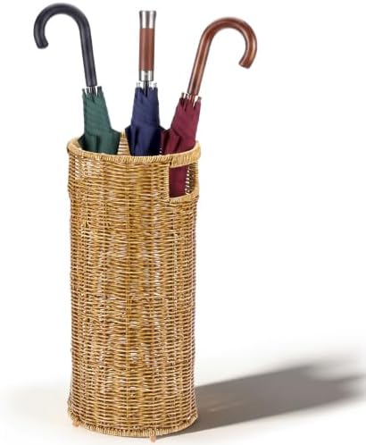 OwnMy Rattan Umbrella Holder for Entryway by OwnMy