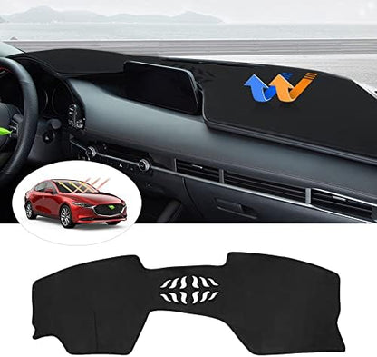 Autorder Dashboard Cover Mat for Mazda 3 2019-2025 Accessories Dash Cover by Autorder
