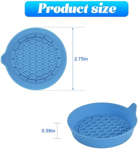 Zpana Bling Car Cup Holder Coaster, Shockproof Auto Interior Decorative Coasters - Image 2