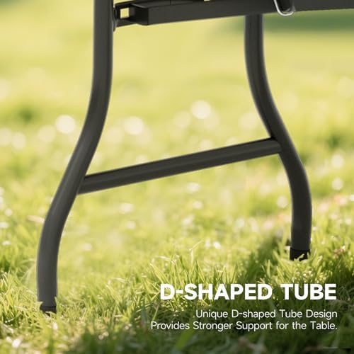 8ft Heavy Duty Folding Table - 660lb Capacity - Image 5