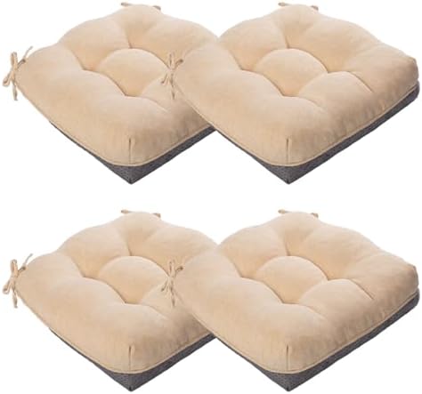 MAGIC ELEPHANT Chair Cushions for Dining Chair, Shredded Memory Foam Kitchen by Magicelephant