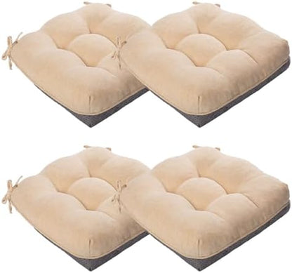 MAGIC ELEPHANT Chair Cushions for Dining Chair, Shredded Memory Foam Kitchen by Magicelephant