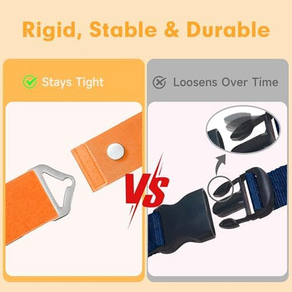 2-in-1 Travel Strap for Luggage Over Handle, Luggage Belt for Carry on Bag - Image 5