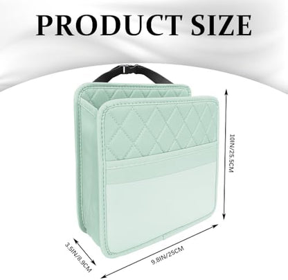 Car Seat Back Organizer, Leather Backseat Hanging Storage Bag, Car Large - Image 2