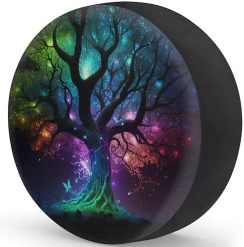 Tree of Life Spare Tire Cover Dust-Proof Spare Wheel Covers - Image 2