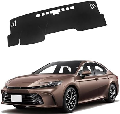 Dashboard Mat Cover for Toyota Camry 2025 Without HUD Nonslip Center Console by BOLTRY