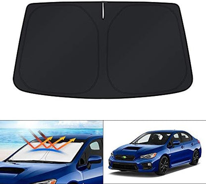 KUST Windshield Sun Shade for 2015-2021 Subaru WRX/STI Accessories Custom Fit by KUST