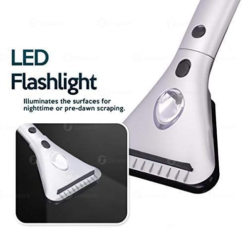 ZONETECH Heated Car Window Snow/Ice Scraper - Image 4