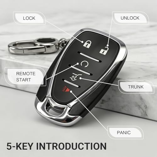 5 Button Key Fob Shell Case Replacement - Image 4