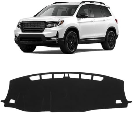 KUST Black Dash Cover for 2019-2025 Honda Passport/ 2016-2022 Pilot/ 2017-2025 by KUST