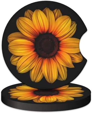 KARREAL 2 Pcs Car Cup Coasters by Unknown