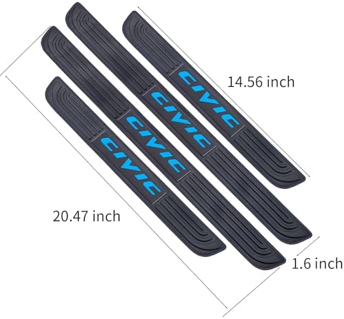4pcs/Set Car Door Sill Plate Protectors - Image 2