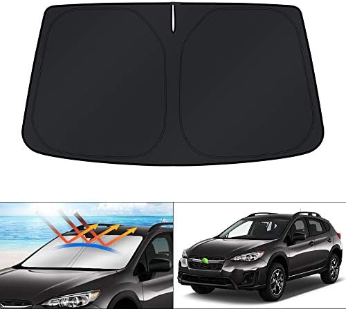 KUST Windshield Sun Shade for 2012-2017 Subaru Crosstrek/XV 2018-2023 Subaru by KUST