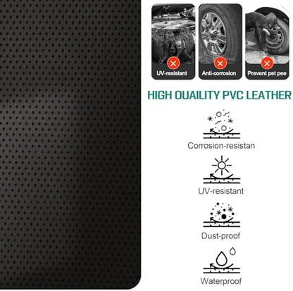 2 Pack Triple Axle Tire Cover, Fits 30" to 32" Tires, Heavy Duty Waterproof - Image 3