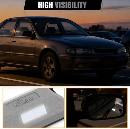 Nilight 22 Inch Rubber Parking Curbs, Heavy Duty Wheel Stops - Image 5