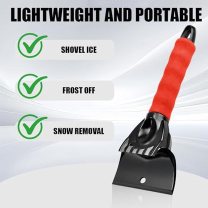 Ice Scraper for Cars and Small Trucks, Ice Scrapers for Car Windshield - Image 5