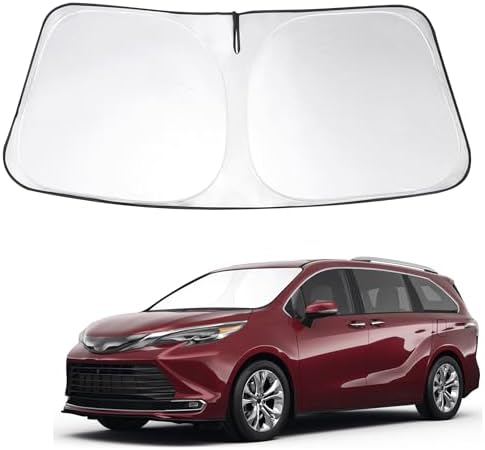 Windshield Sun Shade Sunshade for 2021-2026 Toyota Sienna by LHFLIVE