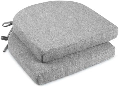 downluxe Indoor Chair Cushions for Dining Chairs, Soft and Comfortable Textured by Downluxe