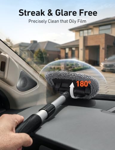 AstroAI 21" Extra-Long Windshield Cleaner Tool & Car Interior Detailing Kit - Image 3