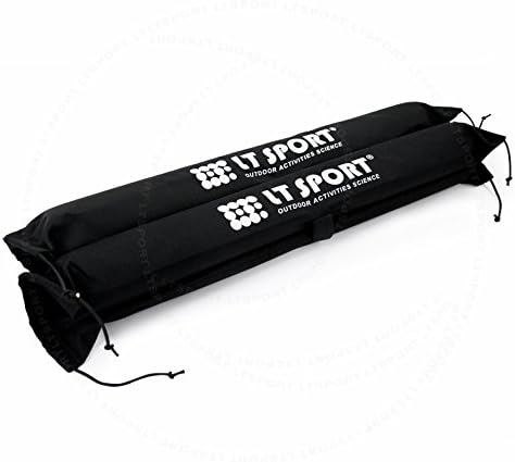 Pair Universal Roof Top Rack Carrier Protection Cushion Wrap Cross Bar Round - Image 2