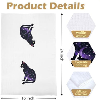 Witchy Cat Kitchen Towels - Image 5