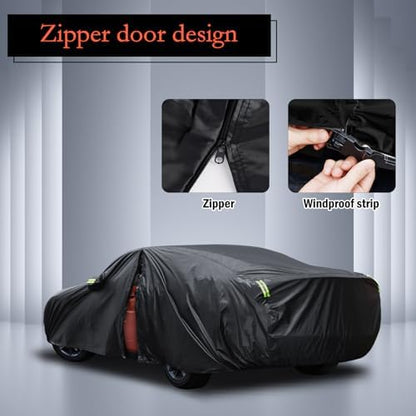 Car Cover Custom Fit for Dodge Challenger 2008-2025, Waterproof All Weather for - Image 2